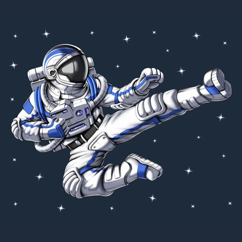 Astronauten-Karate