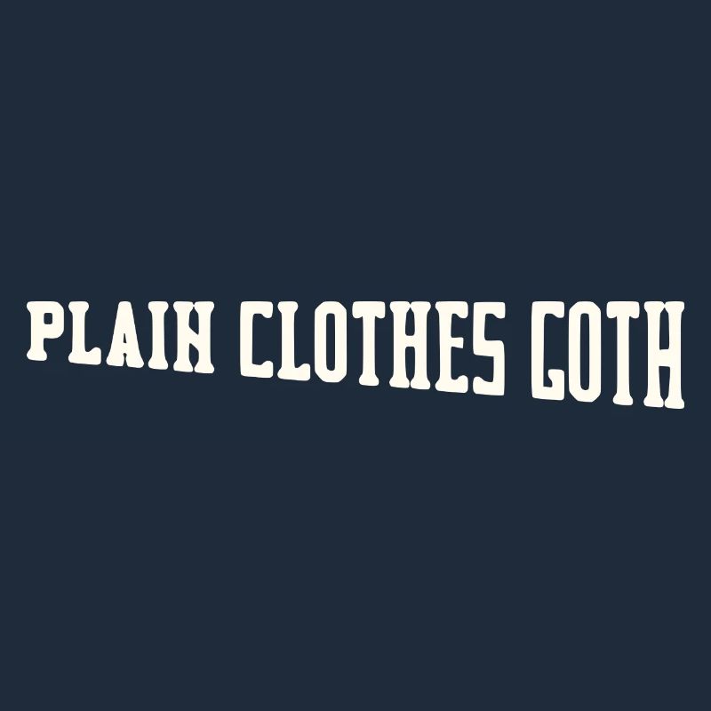 Plain Clothes Goth