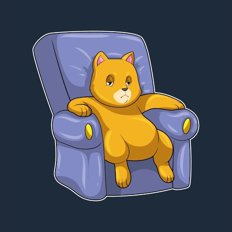 Cat with sofa