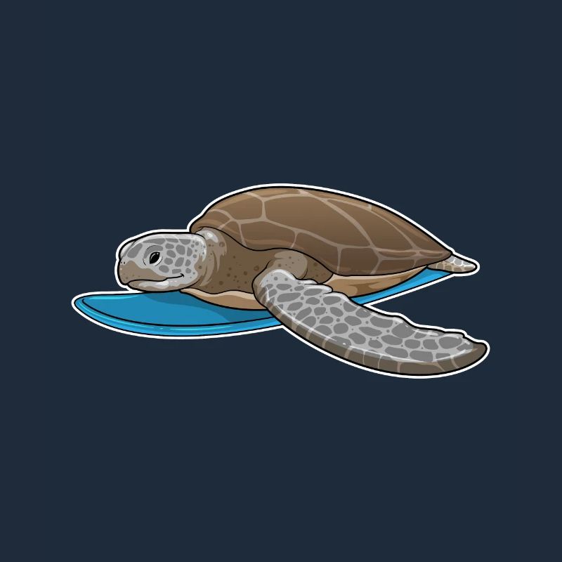 Turtle Surfer Surfboard