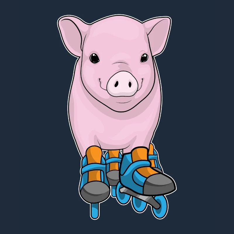 Pig Inline skating roller skates