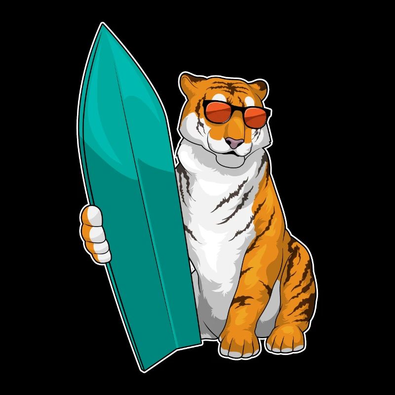 Tiger Surfer Planche de surf