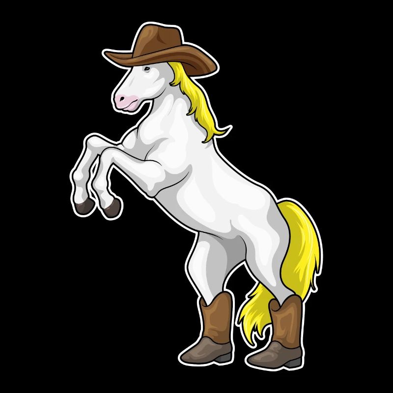 Bottes de cowboy pour chevaux