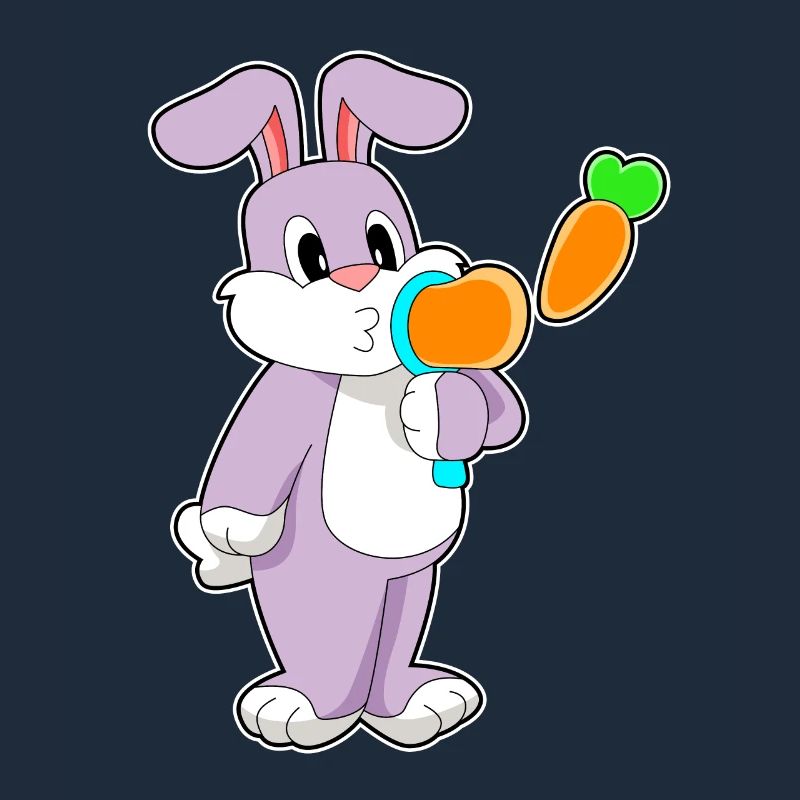 Rabbit Soap Bubbles Carrot