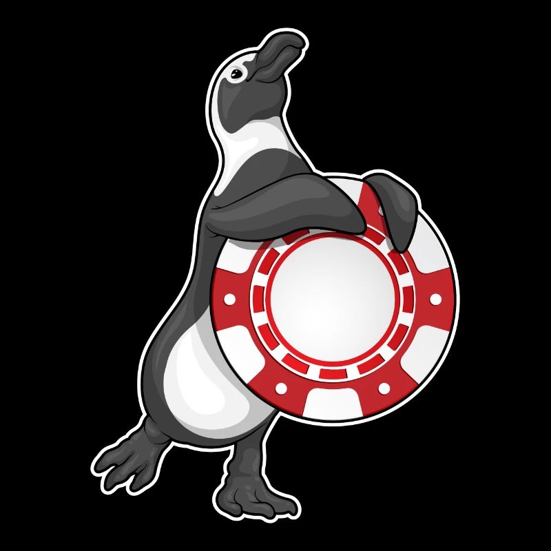 Penguin Poker Poker Chips