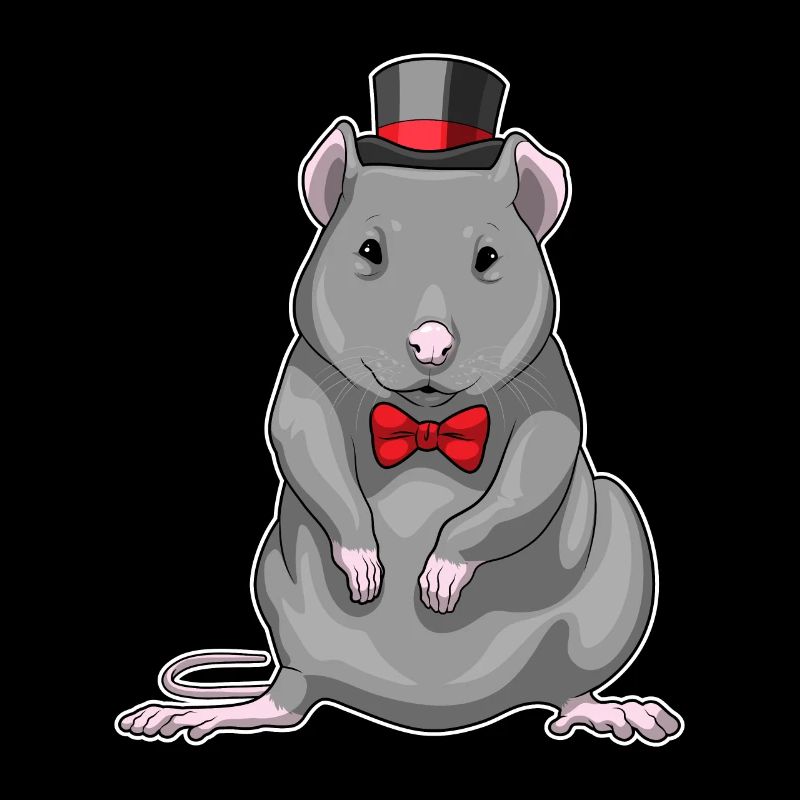 Ratte Bräutigam Hochzeit