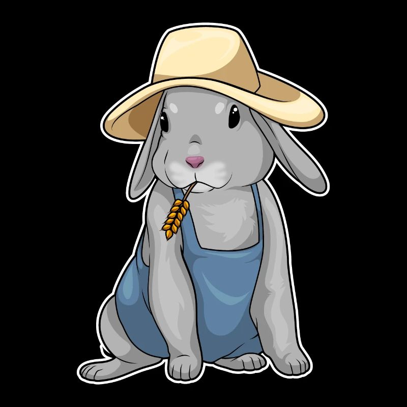 Blé éleveur de lapins