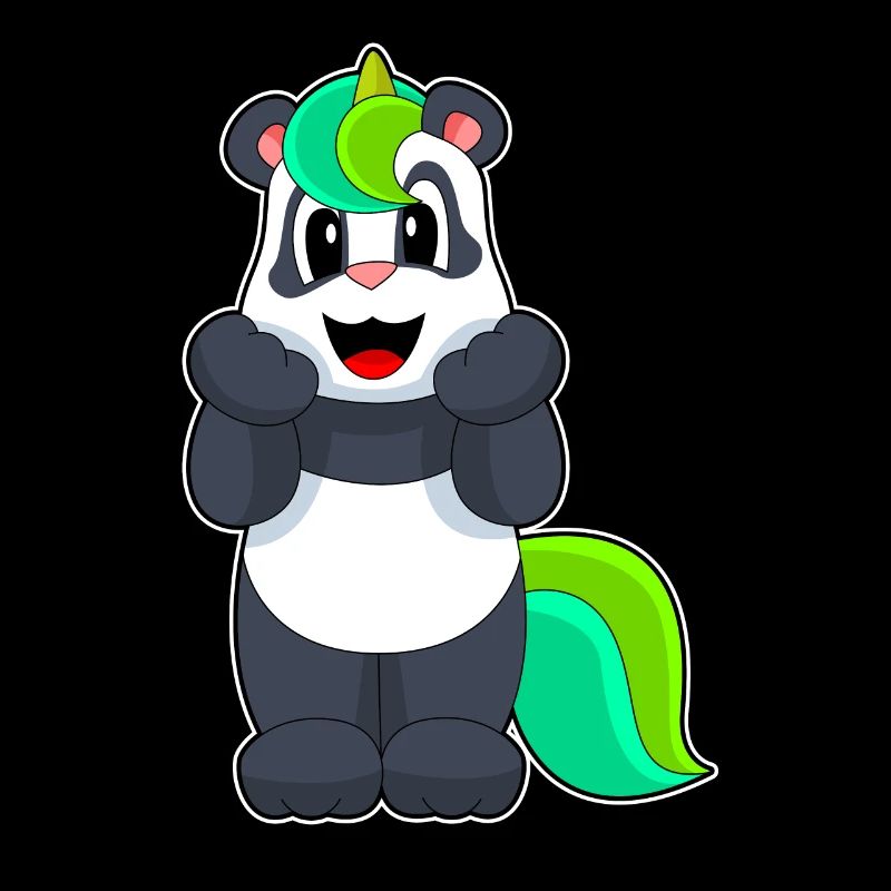 Panda Einhorn