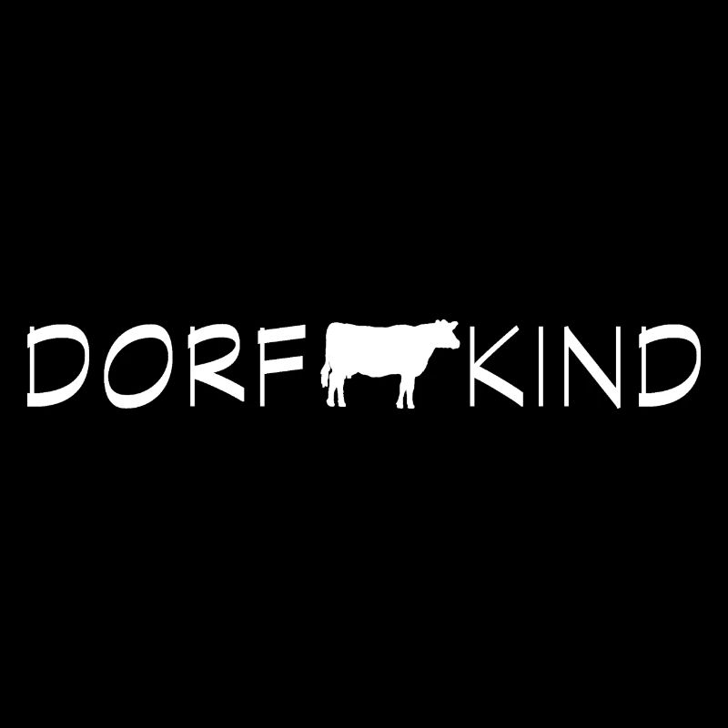 Dorfkind Kuh