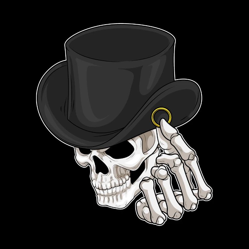 Bague de mariage Skull Groom