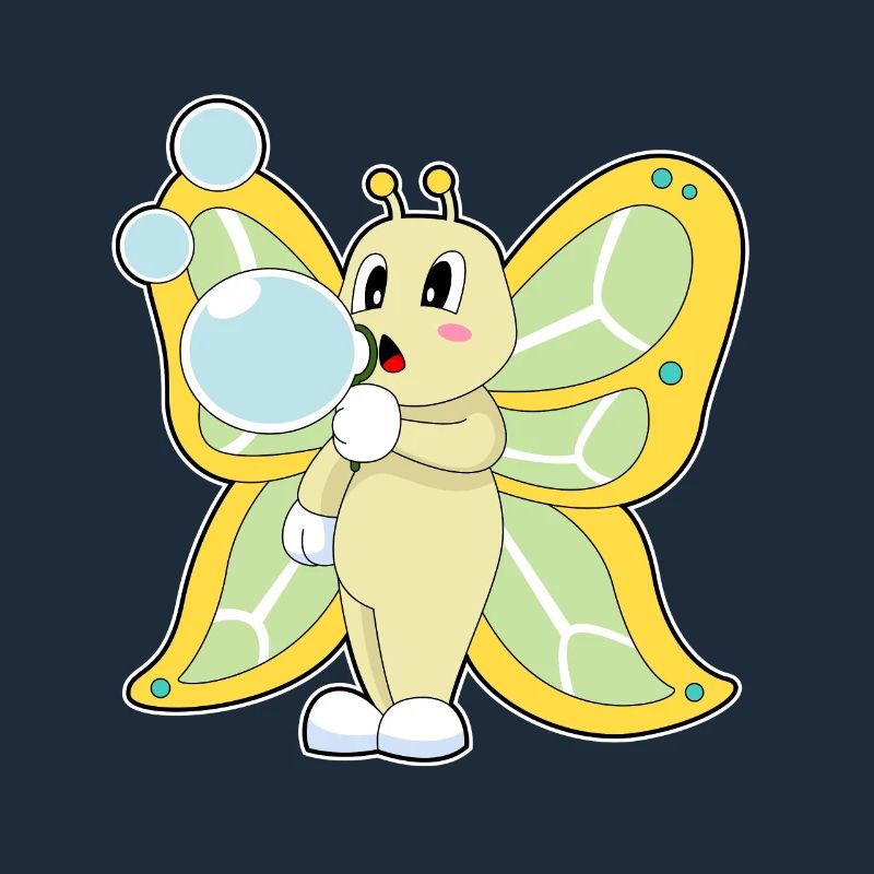 Butterfly Soap Bubbles