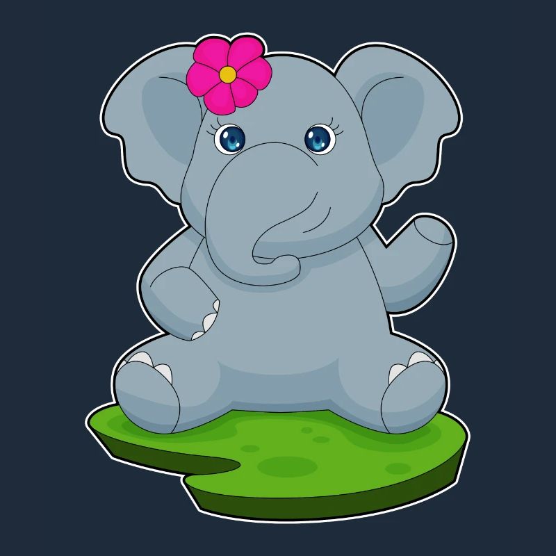 Elefant Blume