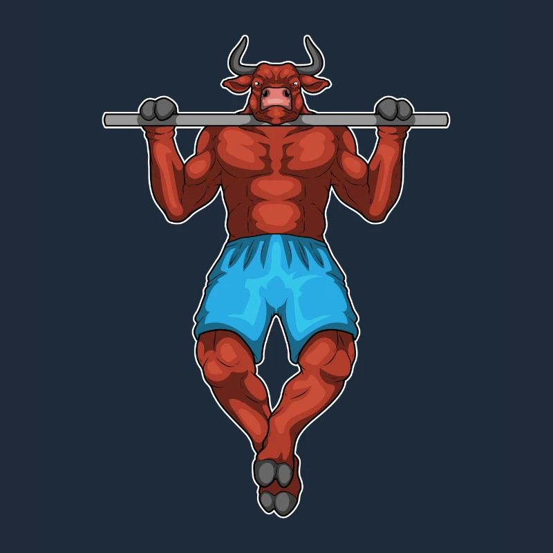 Taurus Bodybuilder Pull-Ups Musculation