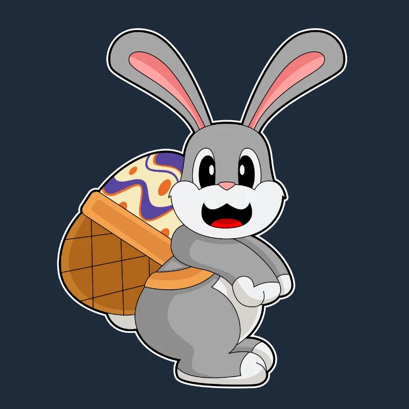 Bunny Easter Easter Egg Basket