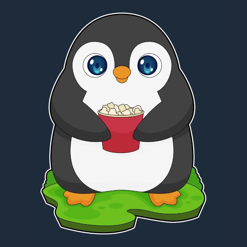 Pop-corn pingouin