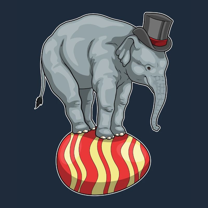 Elephant Easter Easter Egg Circus