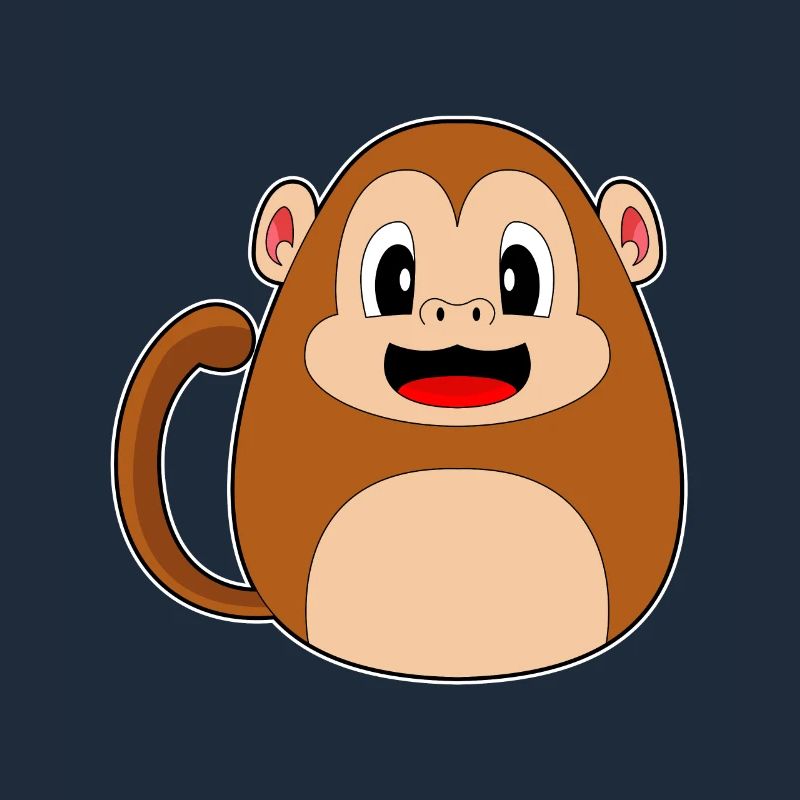 Monkey Easter Easter Egg