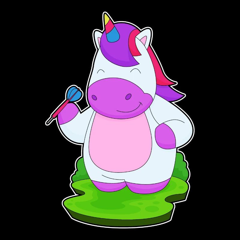 Einhorn Dart Dartpfeil