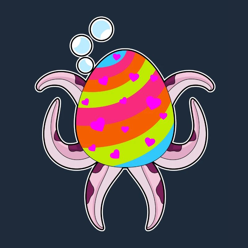 Octopus Easter Easter Egg