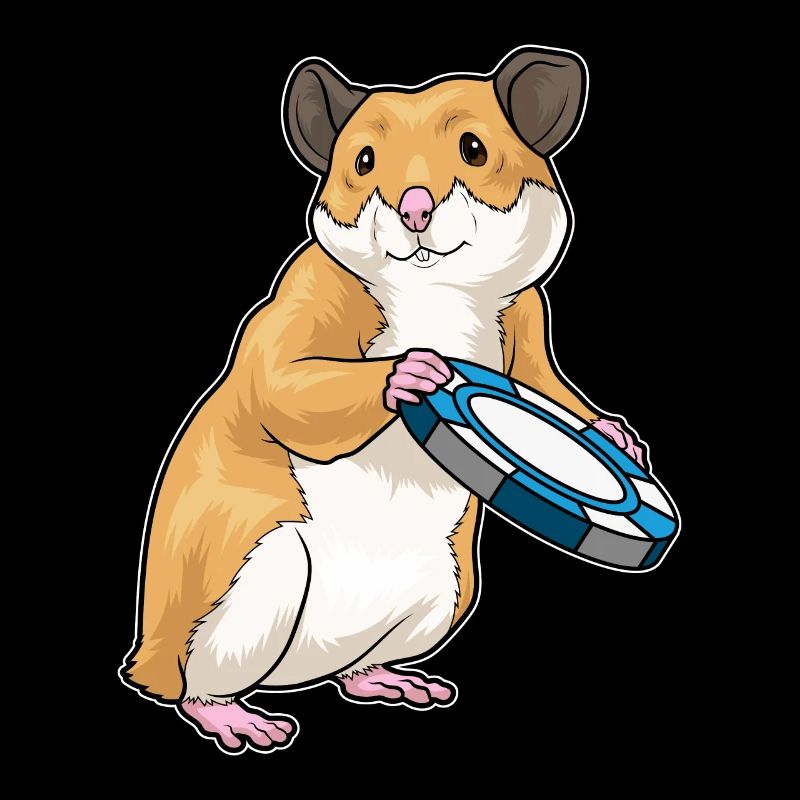 Hamster Poker Poker Chips
