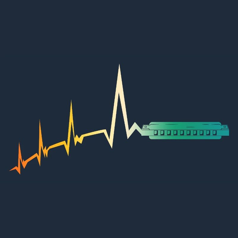 Harmonica Heartbeat Harmonica