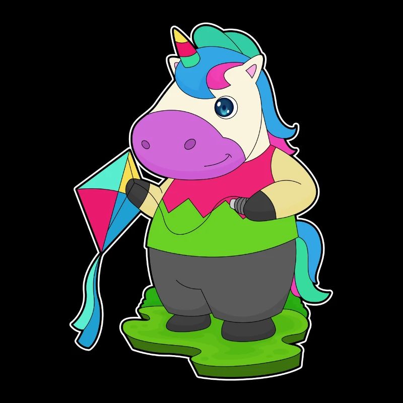 Unicorn Kite Flying Kite