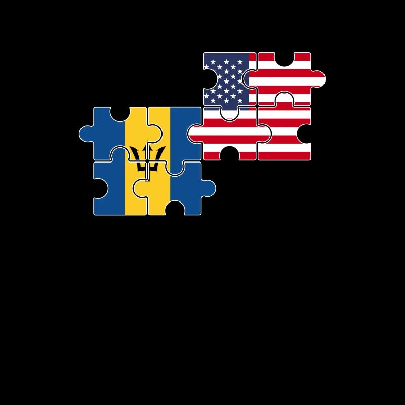 Barbade USA Flag Barbade Barbade