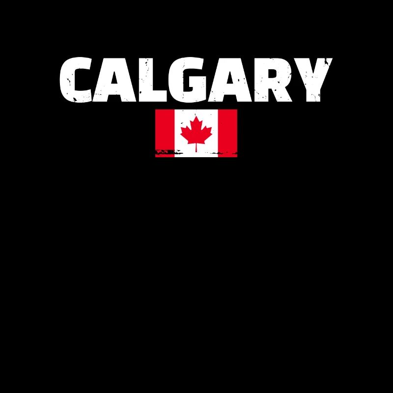 Calgary Vintage Canada Drapeau canadien Canadien