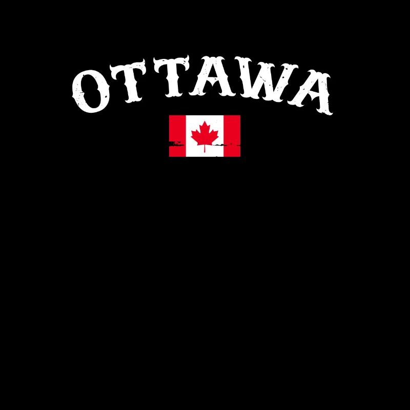Ottawa Vintage Canada Drapeau canadien