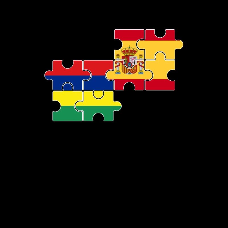 Maurice Espagne Drapeau Espagnol Mauricien