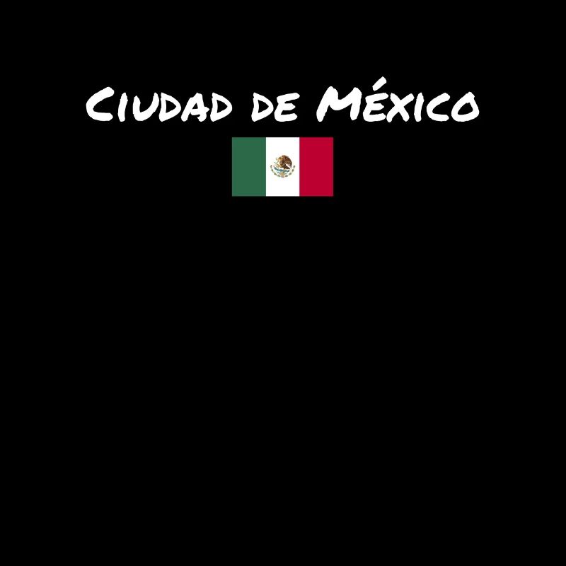 Ciudad de México Mexique Drapeau mexicain