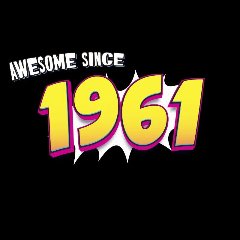 Retro 62. Geburtstag im Pop Art Comic Stil