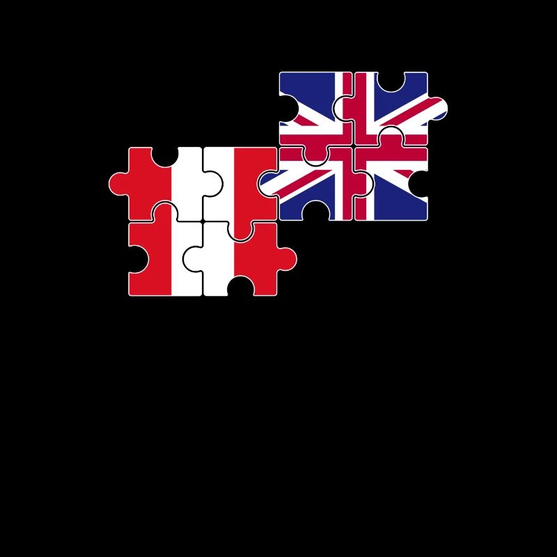 Pérou Drapeau du Royaume-Uni Péruviens britanniques