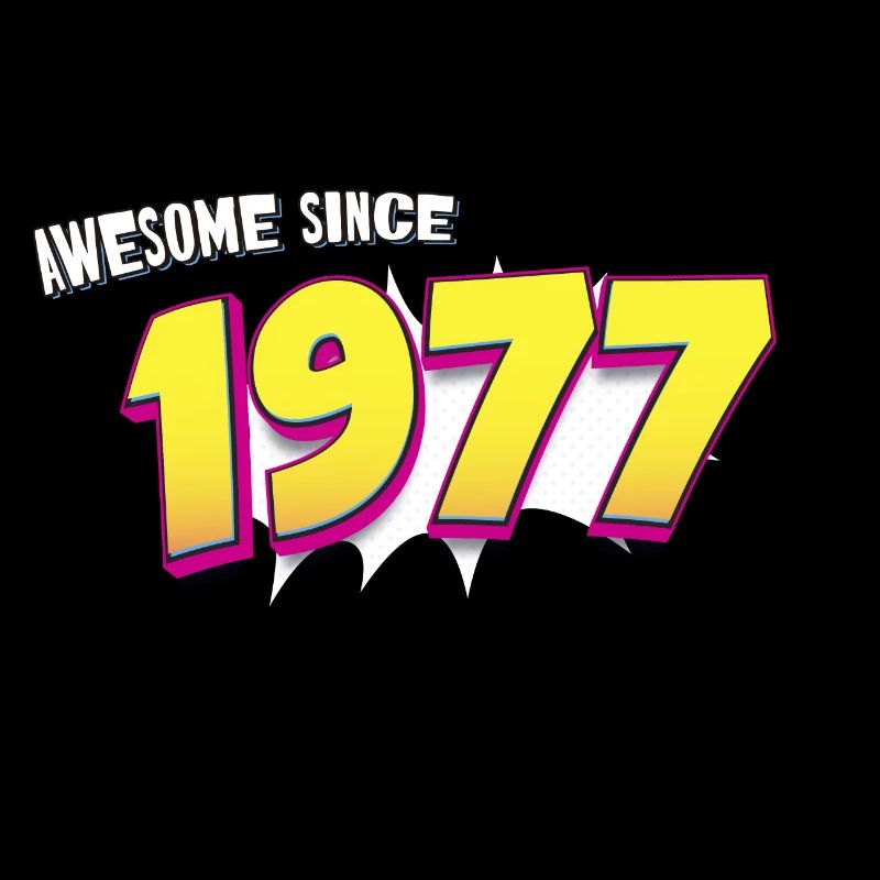 Retro 46. Geburtstag im Pop Art Comic Stil