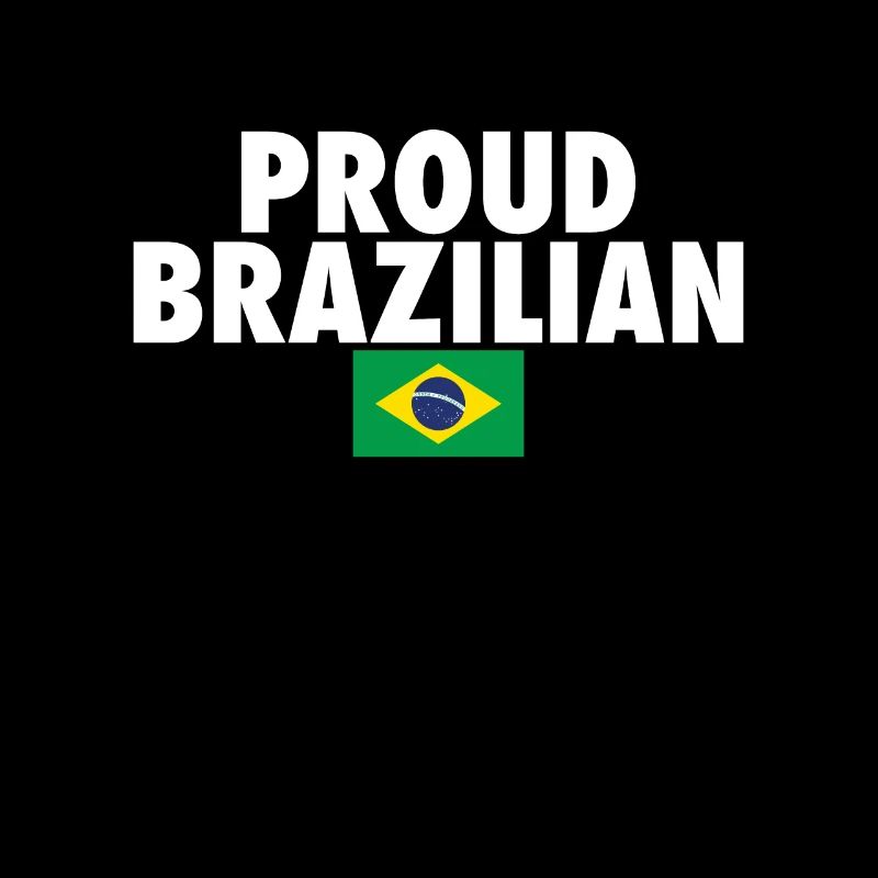 Fier Brésil Brésil Drapeau brésilien