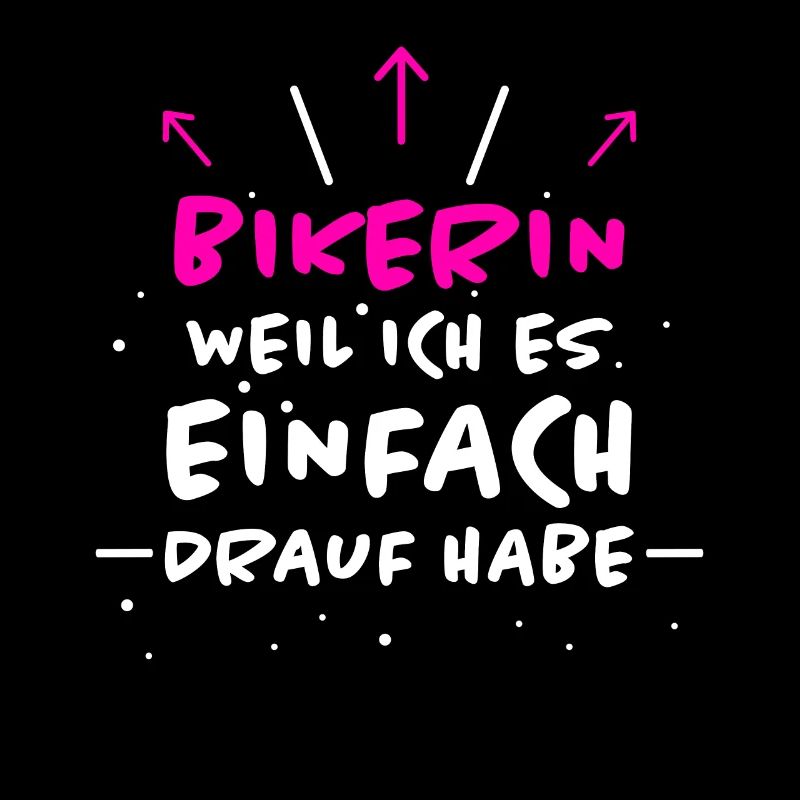 Bikerin Spruch Biker Lustiges Bikerin Geschenk