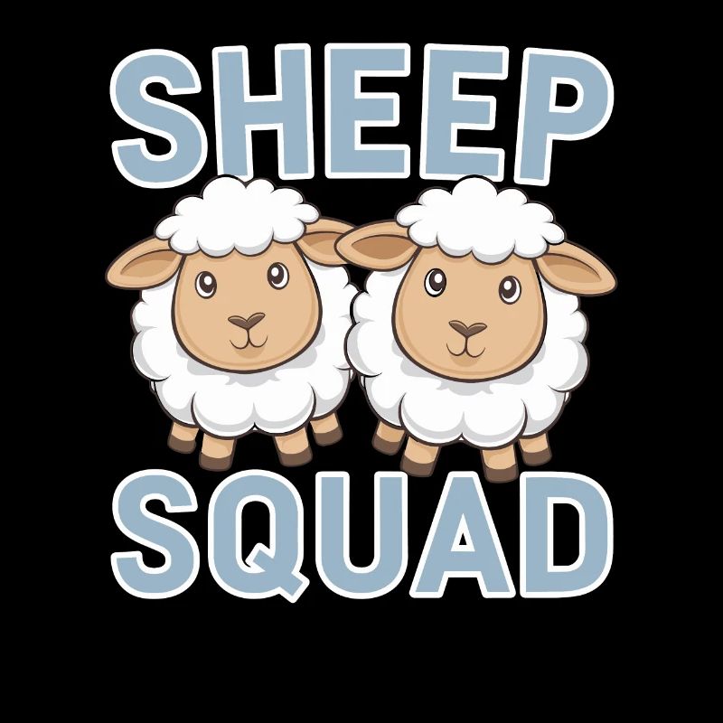 Schaf Gruppen Design Schaf Squad