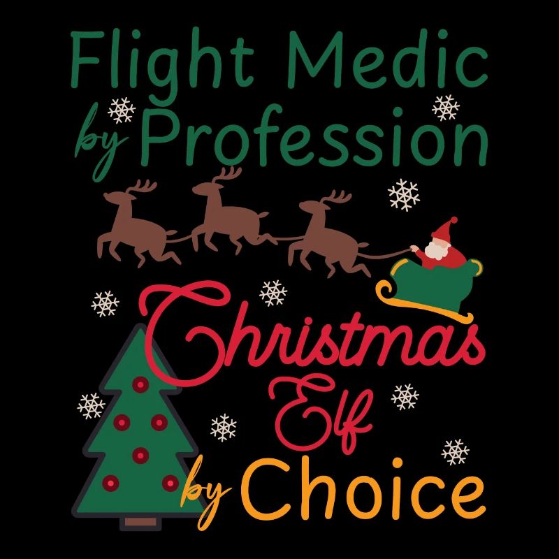 Flight Paramedic Christmas Elf Luftrettung Xmas