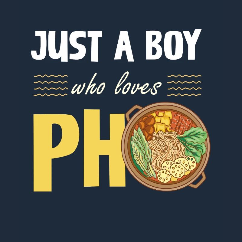 Einfach Ein Junge Der Pho Liebt
