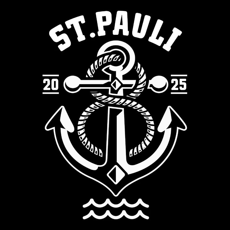 St. Pauli Hamburg Anker Reeperbahn