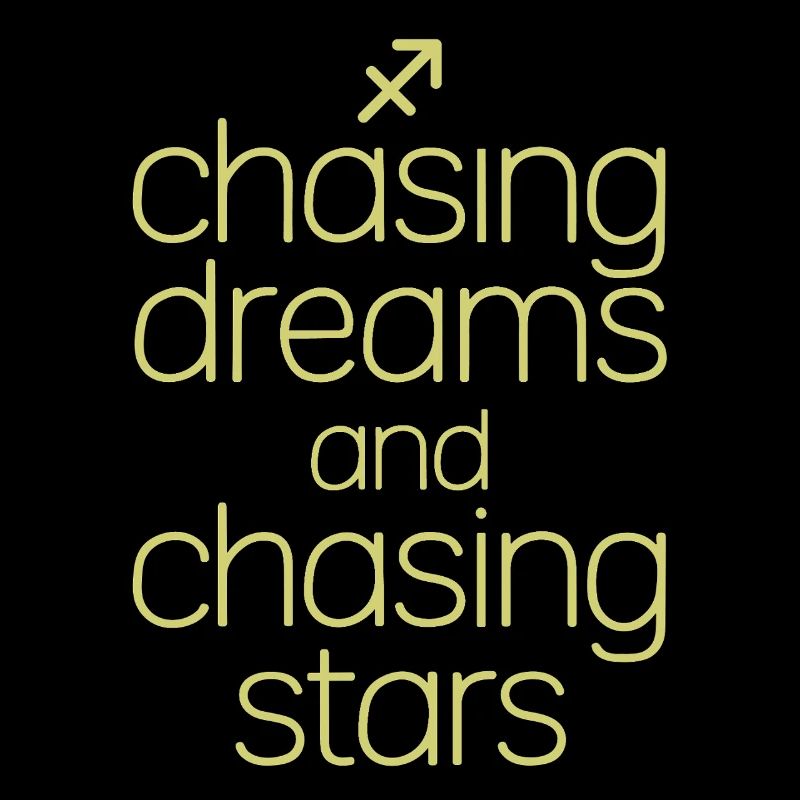 Sagittarius Zodiac Chasing Dreams Chasing Stars