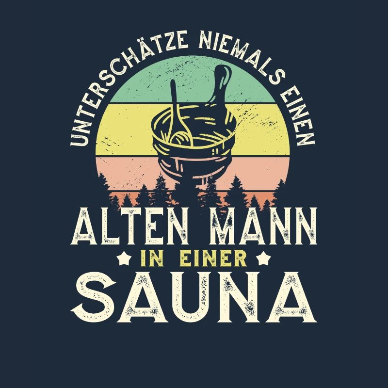 Unterschätze nie einen alten Mann in einer Sauna