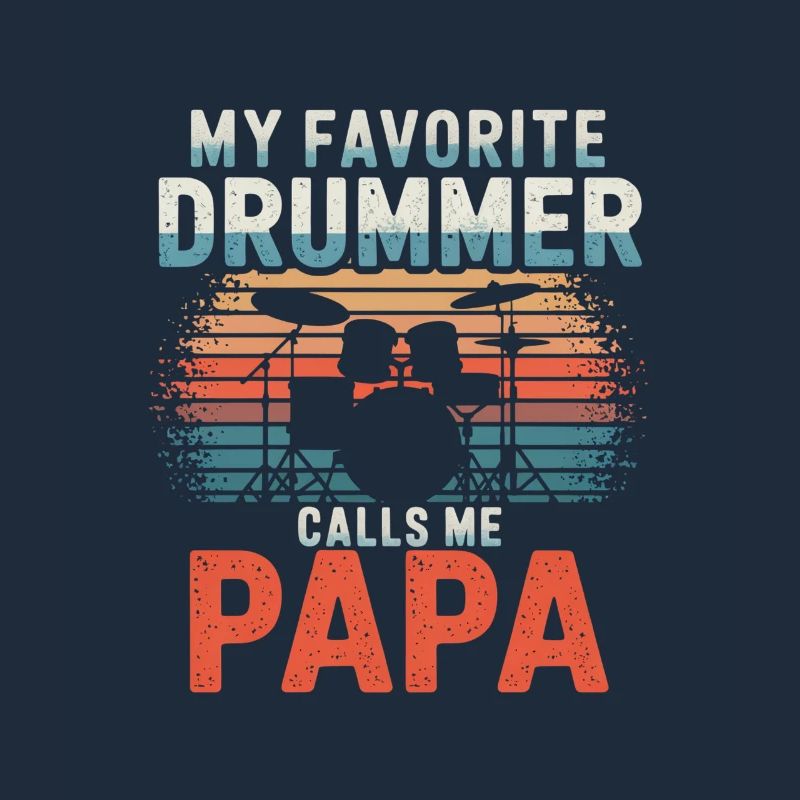 Mon batteur préféré m’appelle papa