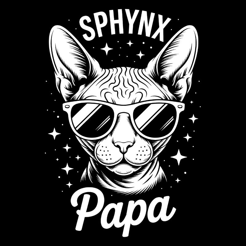 Chat Sphynx Disant Drôle Chat Sphynx Cadeau