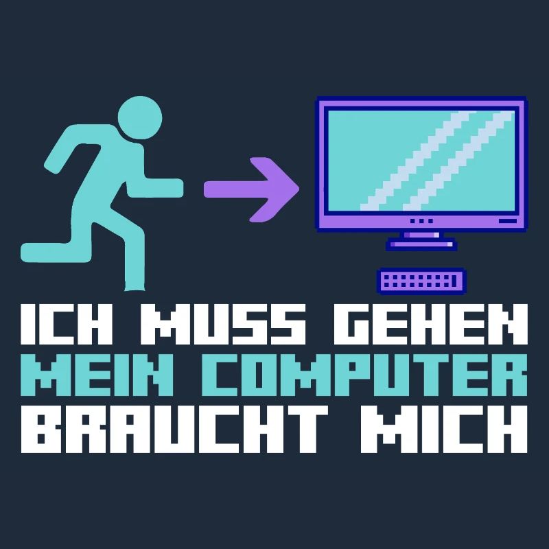 Computer Zocker Programmierer Administrator Gamer