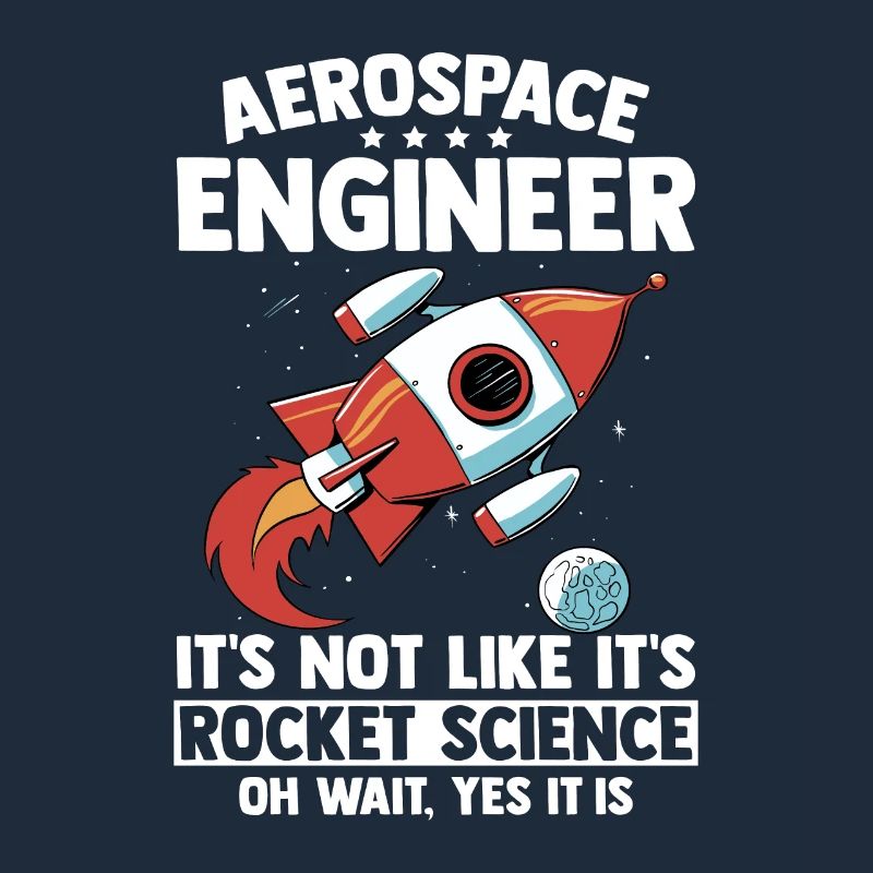 Aerospace Engineer Rocket Science Gift