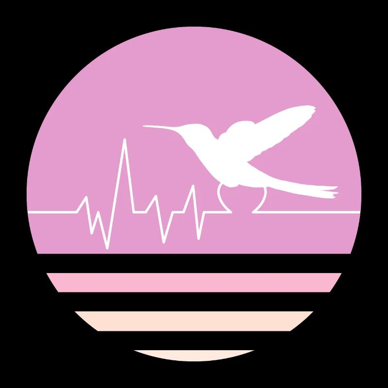 Colibri rose pastel