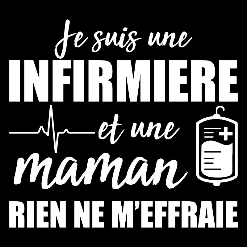 Infirmière et Maman Cadeau Pour Mère Infirmiere