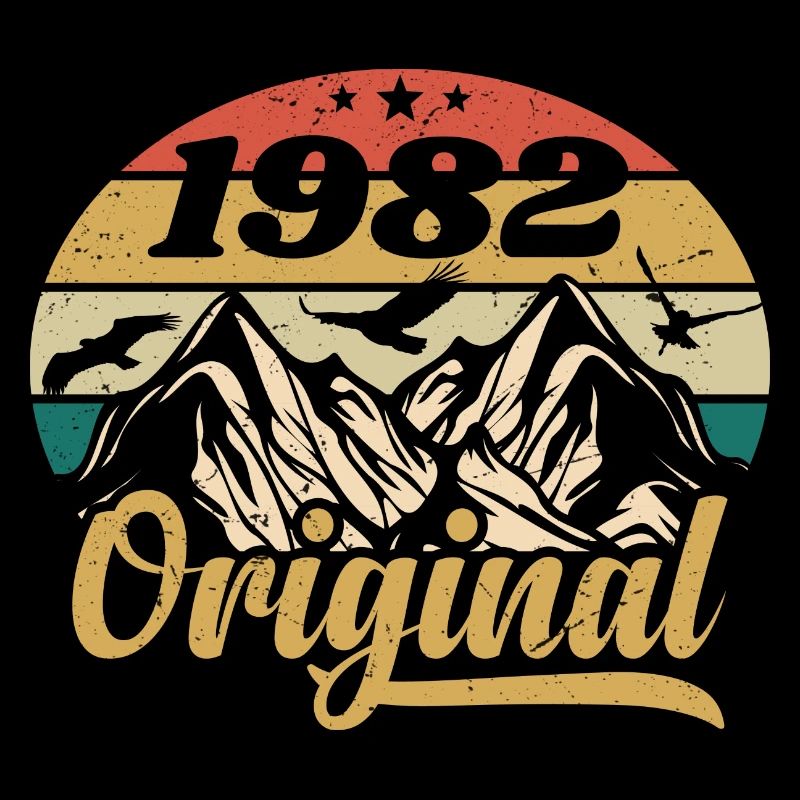 Original 1982 Vintage Geburtstagsgeschenk 1982