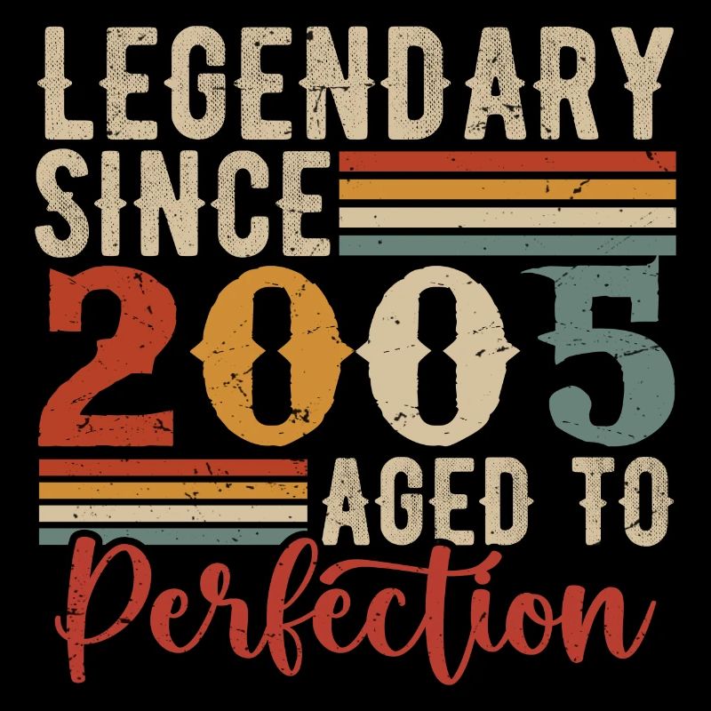 Legendary Since 2005 Birthday Gift 2005